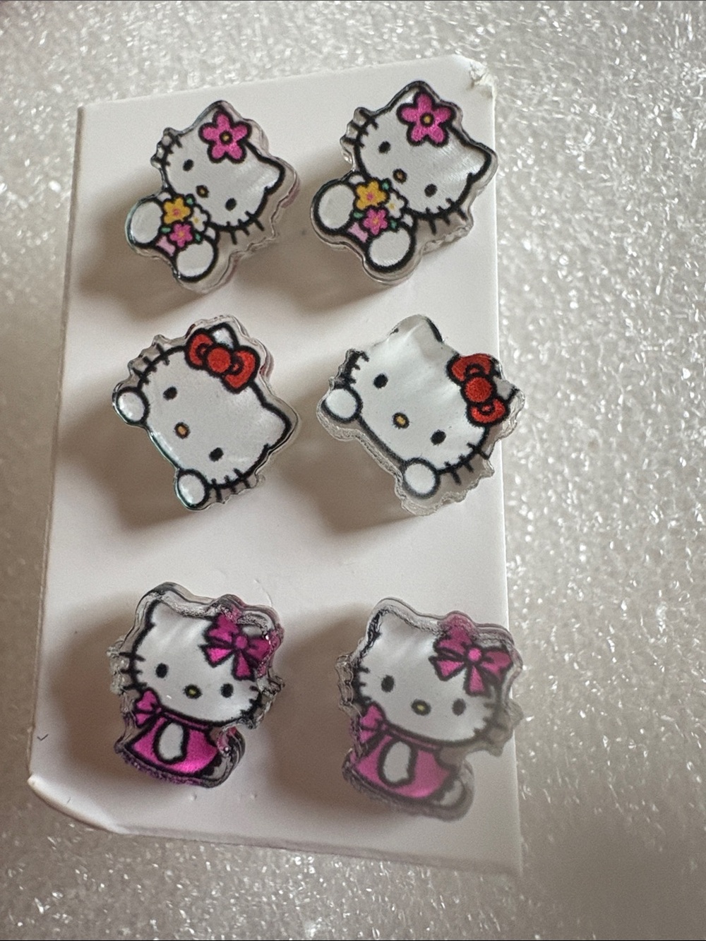🆕Hello Kitty: Adult & Kids Stud Earring Set